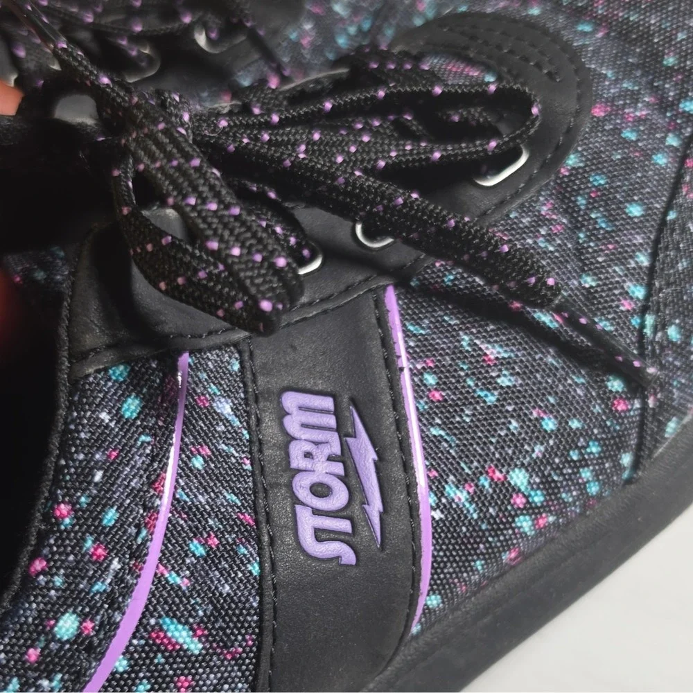 Storm Galaxy Women's Bowling Shoes Black Speckle, US 10 Medium (B/M)